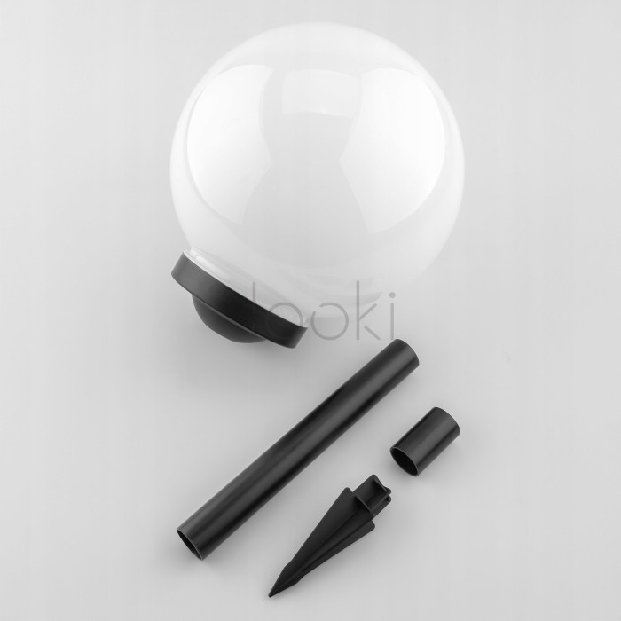 Садовый декоративный RGB шар 25 см Lumiled серии Atris — LED светильник на солнечной батарее, IP44