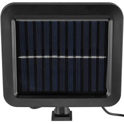 Солнечный LED‑прожектор Lumiled DECRO, 5Вт 800лм, с датчиком движения и сумерек — IP44, холодный белый свет 6500K