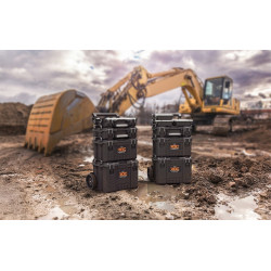 Модульная система ящиков для инструментов Keter ROC Pro Gear 2.0, 3 модуля, IP65