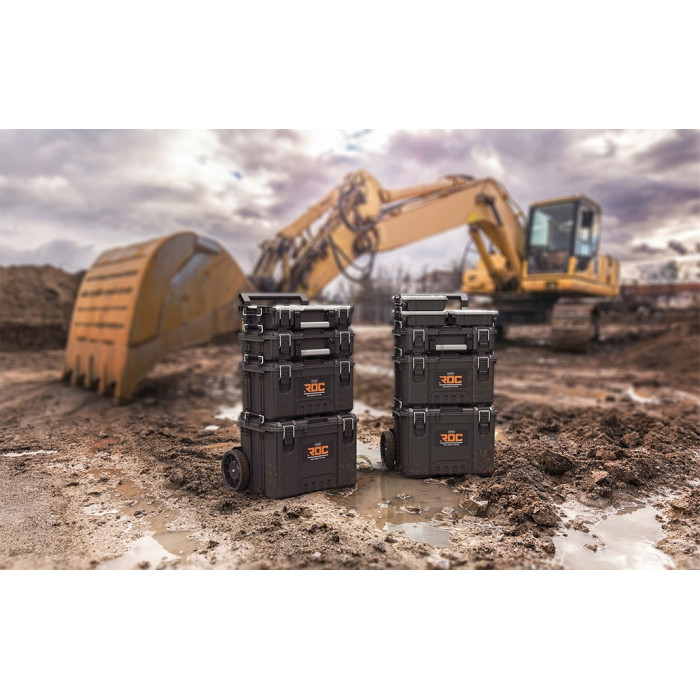 Модульная система ящиков для инструментов Keter ROC Pro Gear 2.0, 3 модуля, IP65