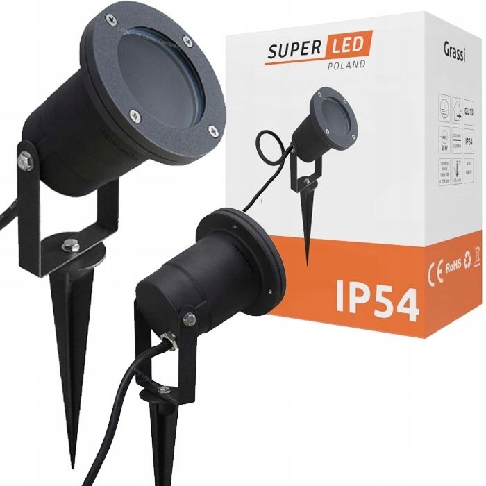 Садовый LED прожектор SuperLED Grassi от сети 220B
