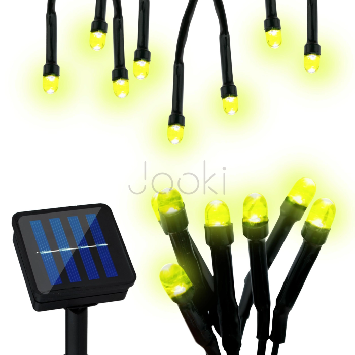 Декоративна сонячна гірлянда Lumiled ORNIS 7 LED-діодів — ефект “світлячків”, тепле світло 3000K, IP44