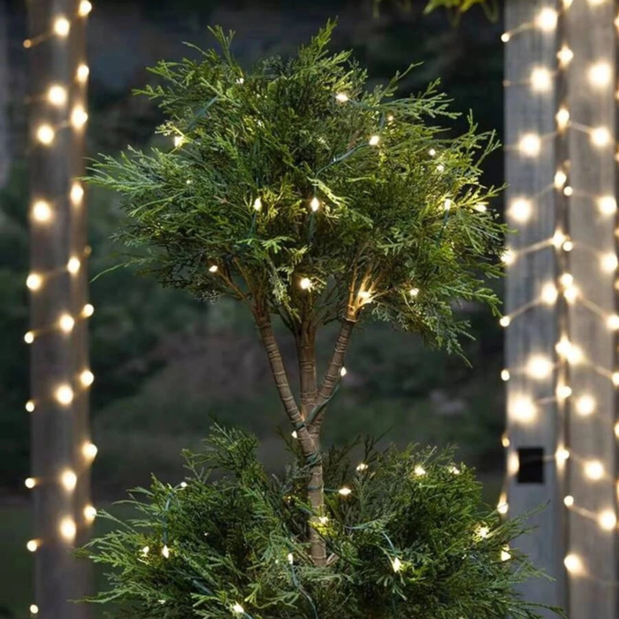 Декоративна сонячна гірлянда Lumiled ORNIS 7 LED-діодів — ефект “світлячків”, тепле світло 3000K, IP44