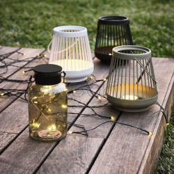 Декоративна сонячна гірлянда Lumiled ORNIS 7 LED-діодів — ефект “світлячків”, тепле світло 3000K, IP44