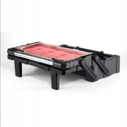 Ящик-органайзер Keter Cantilever Organizer 18" с 18 съемными контейнерами и двухуровневым открыванием