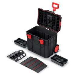 Ящик-тележка для инструментов Kistenberg на колесах 546x380x510 мм + ручка X Block PRO KXB604050