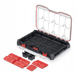Модульный органайзер Kistenberg MSX Low KMX55408S 543×390×77 мм с 2 боксами и 7 перегородками