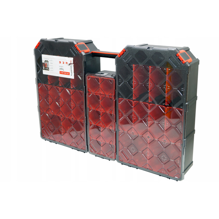 Органайзер-ящик Kistenberg TAGER CARBO PLUS 60" KTGC604010BS 577×390×105 мм – 22 відділи