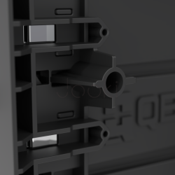 Ящик для инструментов на колесах Qbrick System PRO Cart 2.0 Plus Drawer 3 — 3 выдвижных ящика, телескопическая ручка