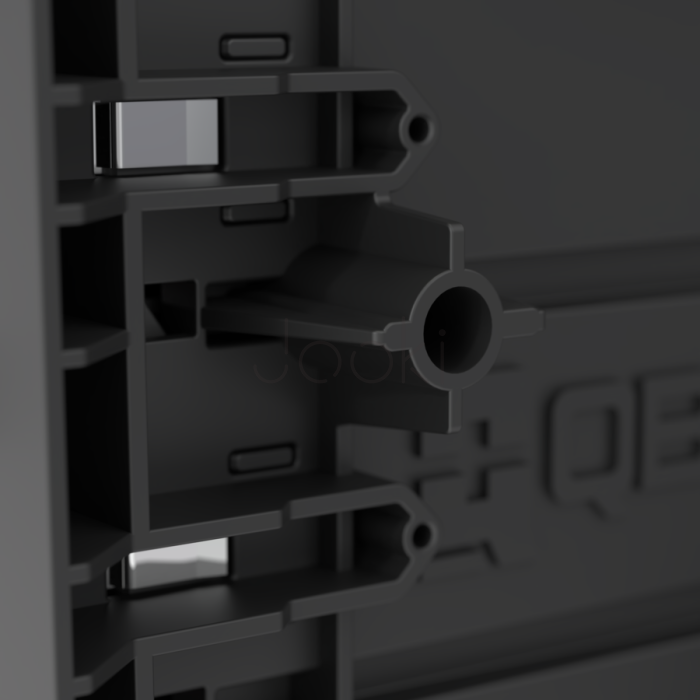 Ящик для инструментов на колесах Qbrick System PRO Cart 2.0 Plus Drawer 3 — 3 выдвижных ящика, телескопическая ручка