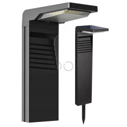 Садовий світильник сонячний LED, вуличний стовпчик для підсвітки тераси, доріжки, SuperLED