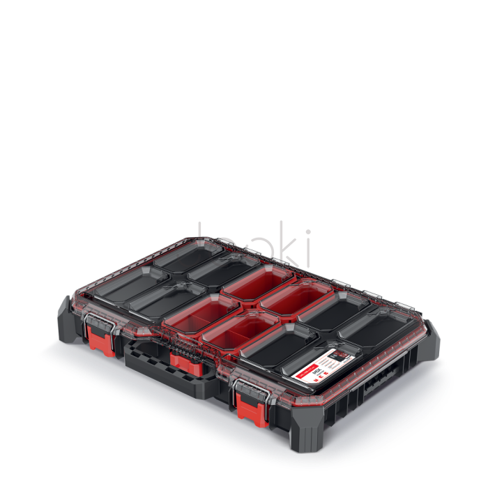 Органайзер Kistenberg MSX Low с системой блокировки со 7 съемными лотками KMX55408B 543x390x77 мм