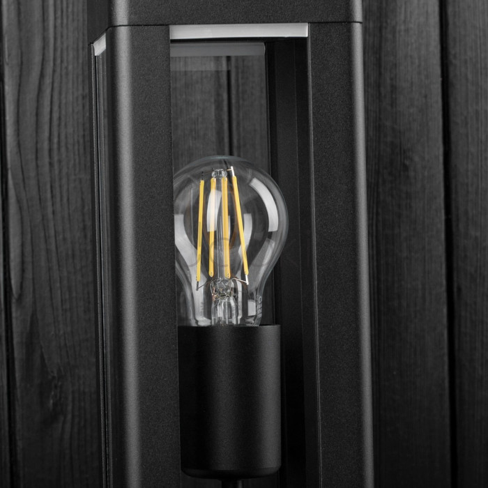 Садовий світильник-стовпчик Lumiled Tilia металевий — 50 см, E27, 230V, класичний стиль