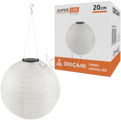 Подвесной фонарь, светильник садовый SuperLED Origami 20см, 30см