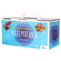 Масажний килимок Ортек Пазли "Математика" 32 елемента