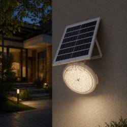 Уличный LED фонарь на солнечных батареях 22.1x18.8x5.2 см 60W прожектор светодиодный уличный HP-5-64