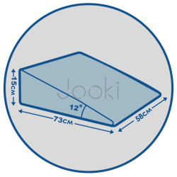 Подушка ортопедическая Клин при рефлюксе 58х73х15см Olvi J2540SG