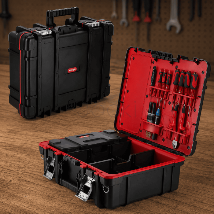 Ящик для инструмента Keter Technician Box с внутренним органайзером 48×17,7×37,8 см